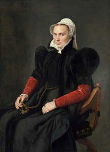 Porträtt av en sittande kvinna, 156065.
