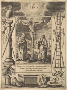 Kristus på korset, före 1604.