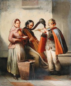 Gatumusikanter av Antonín Hölperl
