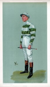 John Evelyn Watts, brittisk jockey, 1903. av Ao
