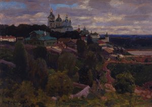 Katedralen i Vyatka, 1916 av Apollinari Mikhailovich Vasnetsov