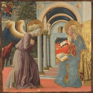 Bebådelsen av Apollonio di Giovanni