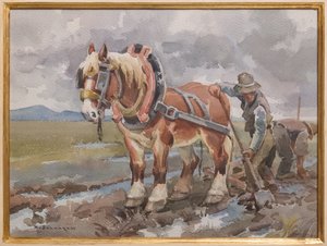 Arbete på fältet