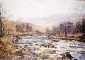 O River of Winter Sunshine, Skottland av Archibald Kay