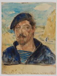 Porträtt av Paul Gauguin