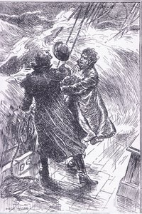 Ready hade precis tid att klamra sig fast med båda händerna, 1900-talet av Archibald Webb