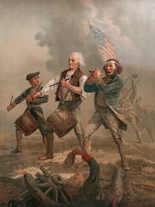 Yankee Doodle eller The Spirit of ’76, c.1875 (kromolitografi)