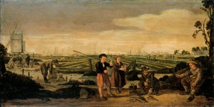 Fiskare och jordbrukare av Arent Arentsz