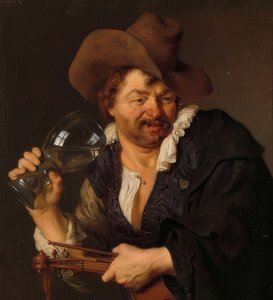 Den glada spelmannen. 1660-80