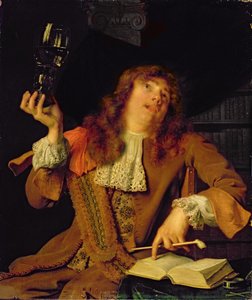 The Wanton Student, 1678 (olja på ek)