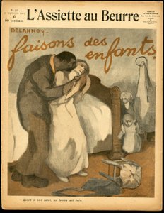 Omslag till "" The Butter Plate"", nummer 338, Satirical in Colors av Aristide Delannoy