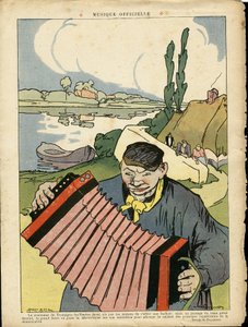 Illustration av Aristide Delannoy (1874-1911) i Le Rire av Aristide Delannoy