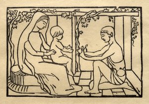 Lucina ler mot sin pojke av Aristide Maillol