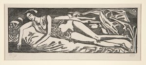 Liggande kvinna av Aristide Maillol