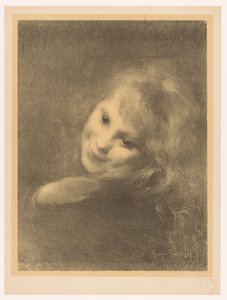 leende tjej av Armand Berton