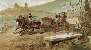 Fallfärdig vagn, spanska Nederländerna, 1500-talet av Armand Jean Heins