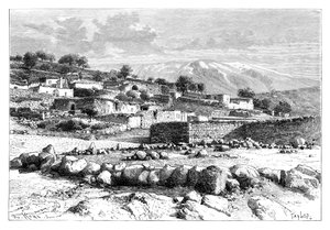 Mount Hermon, Syrien, 1895.