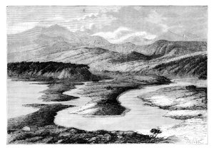 Dui-dalen, Sakhalin, Ryssland, 1895. av Armand Kohl