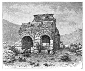 St Pauls fängelse, Efesos, Turkiet, 1895.