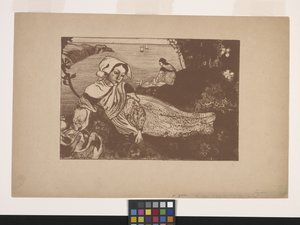 La Primavère (vår) (zinkograf) av Armand Séguin