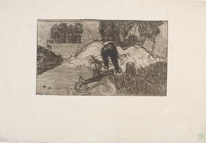 Le Debardeur (The Stevadore) 1893 (etsning)