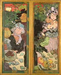 The Pleasures of Life (målad skärm)
