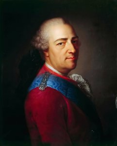 Porträtt av kung Ludvig XV 1710-1774