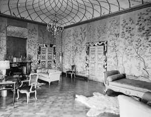 Ett stort rum i Villa Madama, Rom