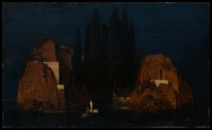 De dödas ö av Arnold Böcklin