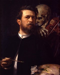 Självporträtt av Arnold Böcklin