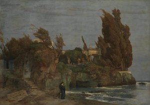 Villa vid havet II av Arnold Böcklin