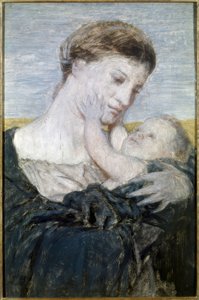 mamma och barn av Arnold Böcklin