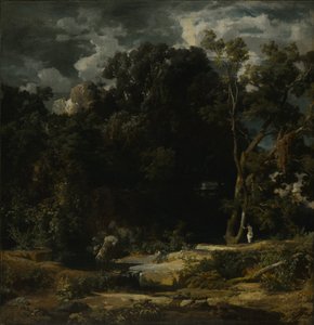 Romerskt landskap, 1852 av Arnold Böcklin