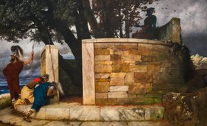 Herkules helgedom av Arnold Böcklin