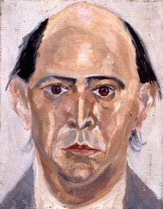 Arnold SCHOENBERG - självporträtt österrikisk kompositör (1874 - 1951) av Arnold Schoenberg
