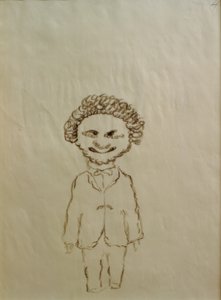Karikatyr 4 av Arnold Schönberg