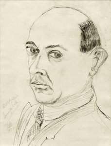 Självporträtt av Arnold Schönberg