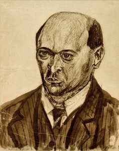 självporträtt av Arnold Schönberg