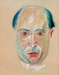 självporträtt av Arnold Schönberg
