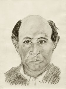 självporträtt av Arnold Schönberg