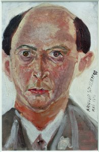självporträtt av Arnold Schönberg