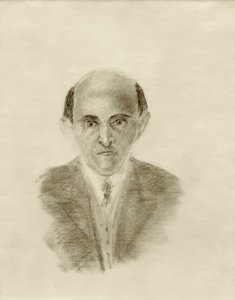 Självporträtt av Arnold Schönberg