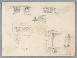 Arkitektoniska detaljer av Arnold William Brunner