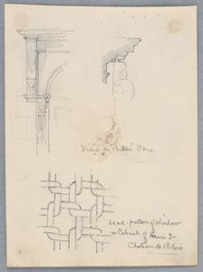 Arkitektoniska detaljer Från huset till Diane de Poitiers av Arnold William Brunner