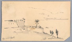 Fort vid Villefranche av Arnold William Brunner