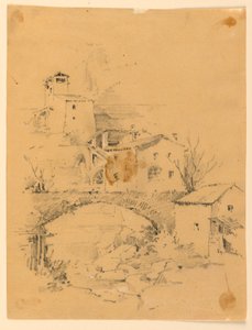 Mal över en bäck av Arnold William Brunner