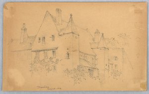 Skiss av Beaulieu av Arnold William Brunner