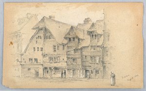 Skiss av Lisieux av Arnold William Brunner