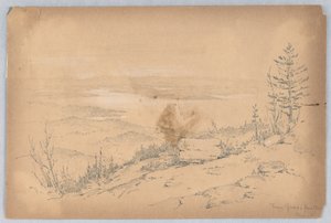 Utsikt från Green Mountain av Arnold William Brunner