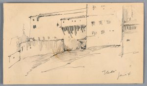 Väggar i Toledo av Arnold William Brunner